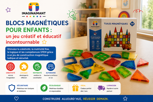 Blocs magnétiques pour enfants