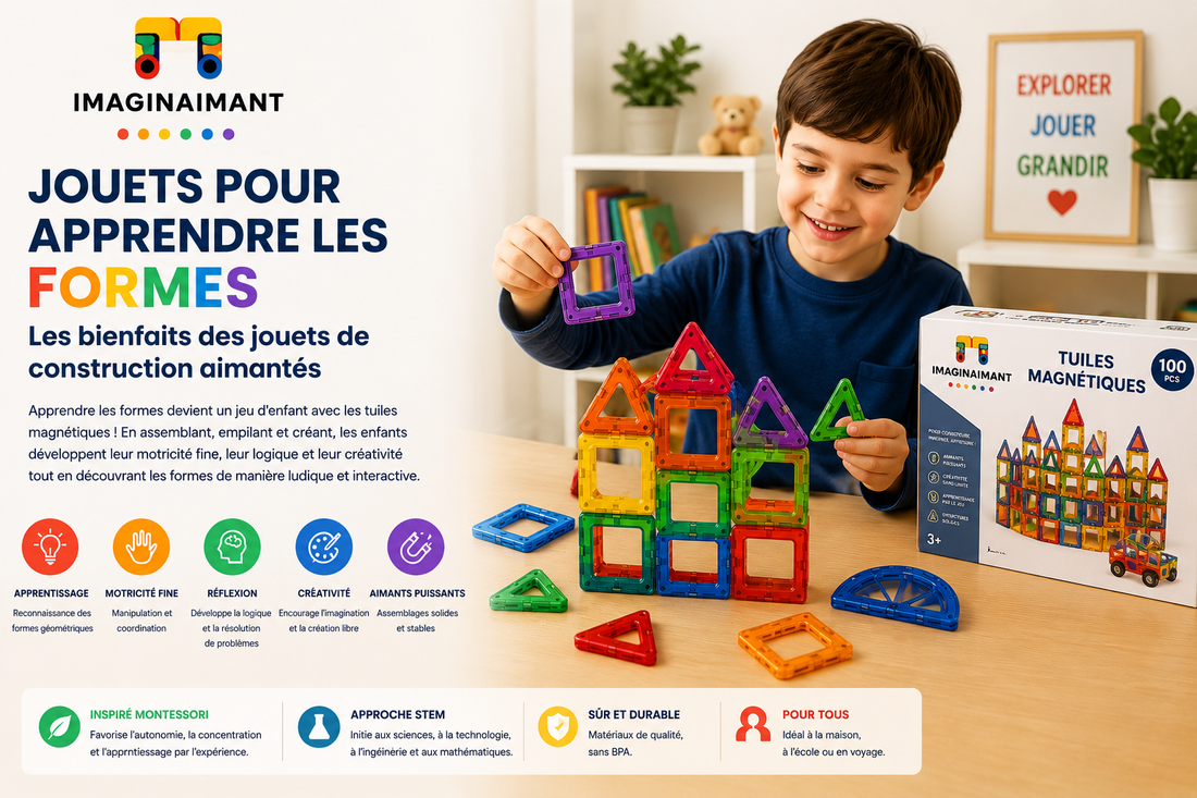 Jouets pour apprendre les formes