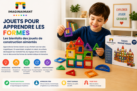 Jouets pour apprendre les formes