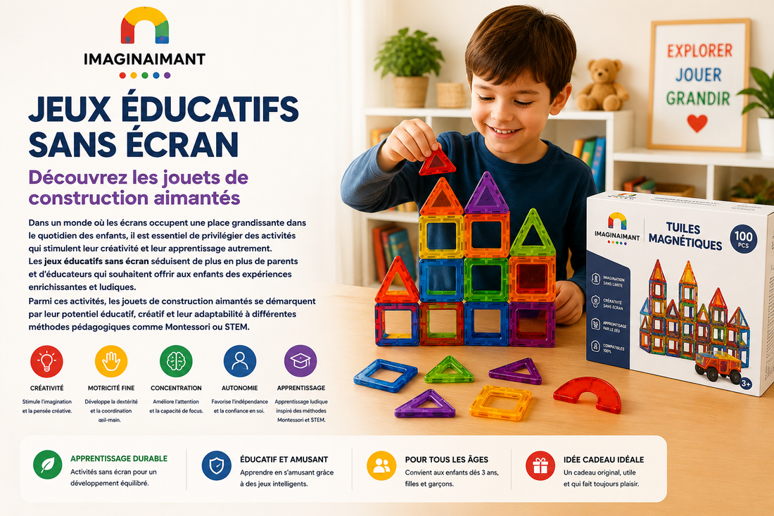 Jeux éducatifs sans écran