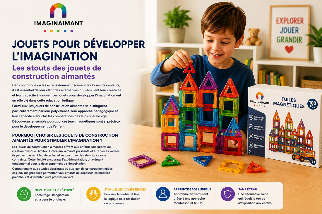Jouets pour développer l’imagination