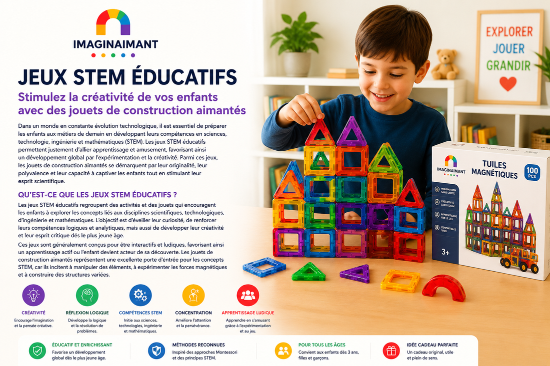 Jeux STEM éducatifs