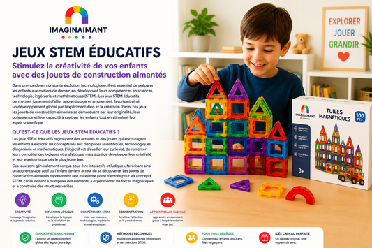 Jeux STEM éducatifs