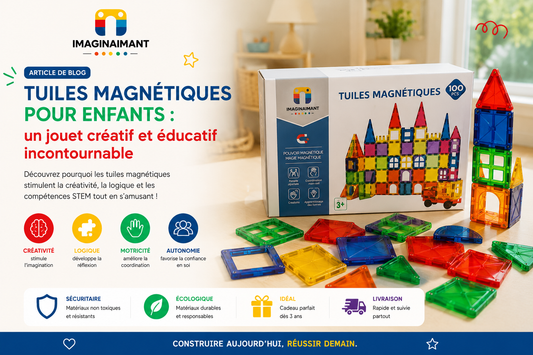 Construction magnétique éducative