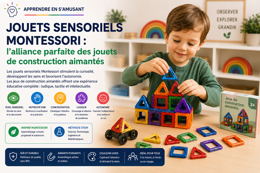 Jouets sensoriels Montessori